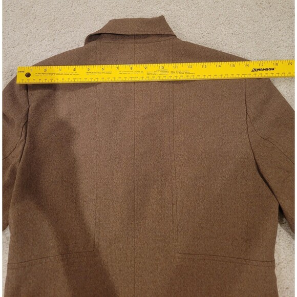 Vintage Vtg The Limited 4 Button Blazer Women Medium Brown Y2K, Made In USA - Picture 12 of 12